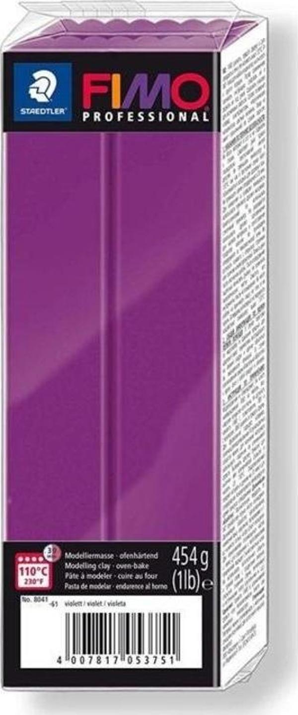 Staedtler Fimo Professional Polimer Kil 454 gr. 61 Menekşe Moru - Image 1