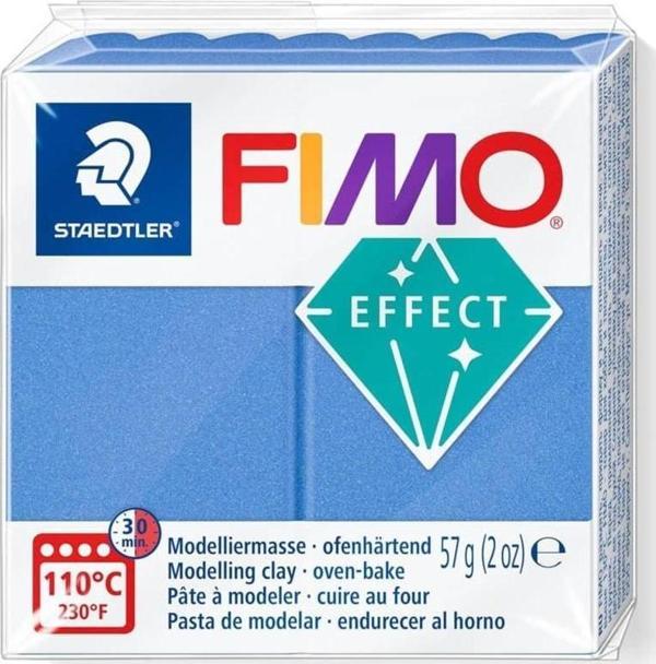 Staedtler Fimo Effect Polimer Kil 57 gr 31 Metallic Blue - Image 1