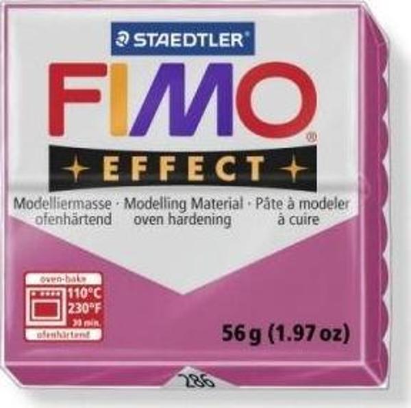 Staedtler Fimo Effect Polimer Kil 57 gr 286 Ruby Quartz (Mücevher Renkleri) - Image 1
