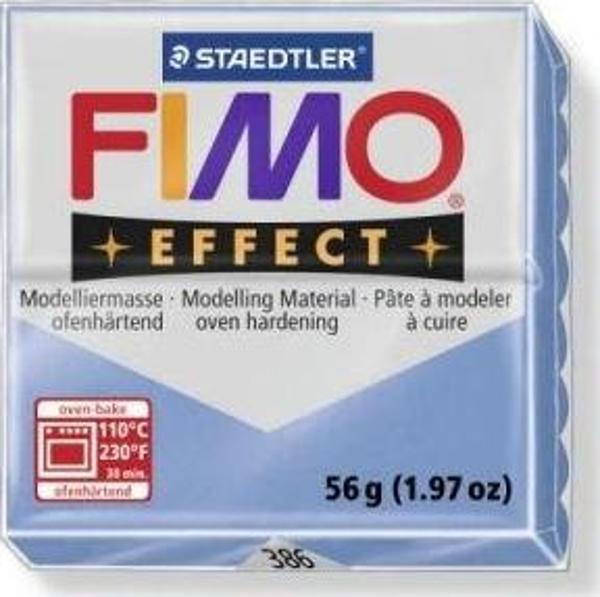 Staedtler Fimo Effect Polimer Kil 57 gr 386 Blue Agate (Mücevher Renkleri) - Image 1