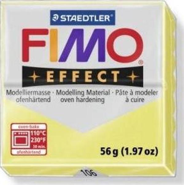 Staedtler Fimo Effect Polimer Kil 57 gr 106 Citrine (Mücevher Renkleri) - Image 1