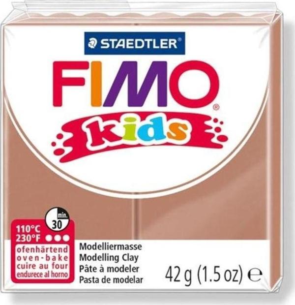 Staedtler Fimo Kids Yumuşak Polimer Kil 42 gr 71 Açık Kahve - Image 1