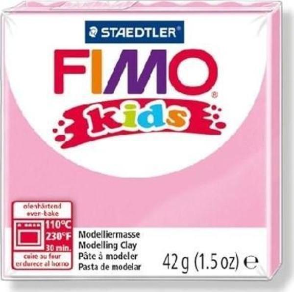 Staedtler Fimo Kids Yumuşak Polimer Kil 42 gr 220 Pink - Image 1