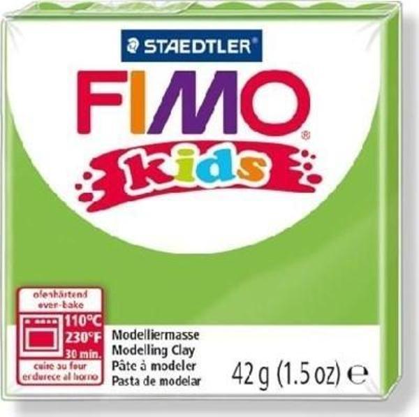 Staedtler Fimo Kids Yumuşak Polimer Kil 42 gr 51 Light Green - Image 1