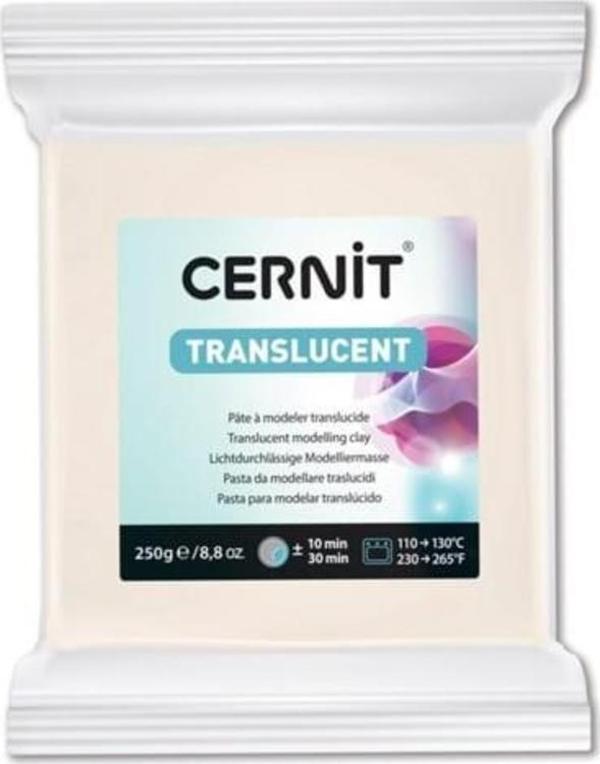 Cernit Translucent (Transparan) Polimer Kil 250 gr 005 White - Image 1