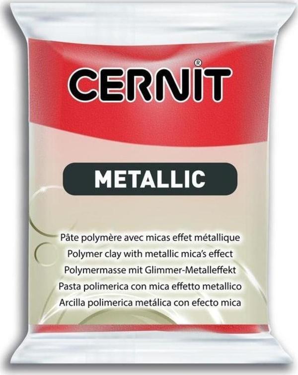 Cernit Metallic Polimer Kil 56 gr 057 COPPER - Image 1