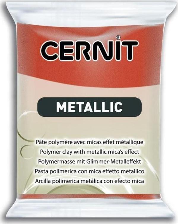 Cernit Metallic Polimer Kil 56 gr 058 BRONZE - Image 1