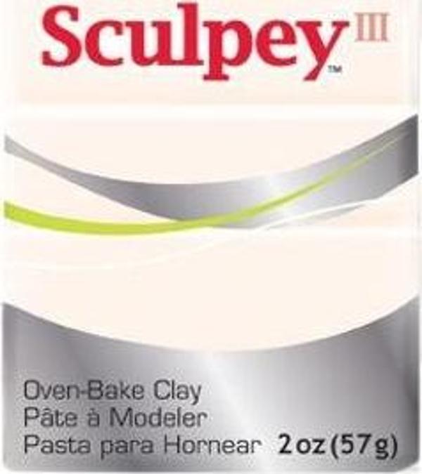Sculpey III Polimer Kil 57 gr 010 Translucent (Transparan) - Image 1