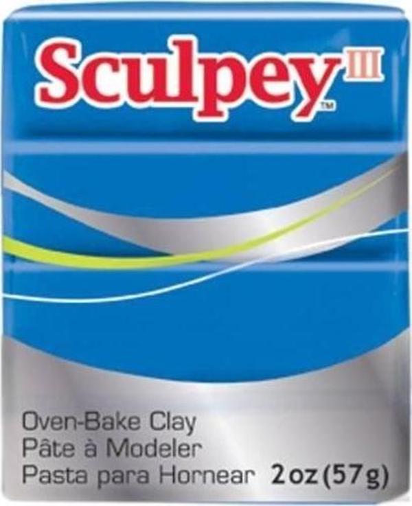 Sculpey III Polimer Kil 57 gr 063 Blue (Mavi) - Image 1