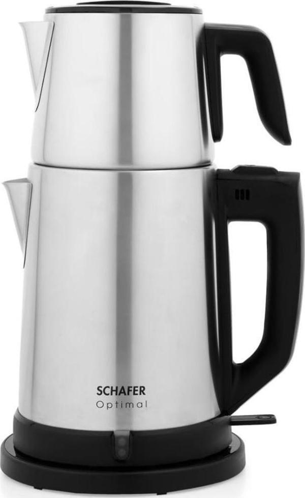 Schafer Optimal Inox 1800 W Çelik Çay Makinesi - Image 1
