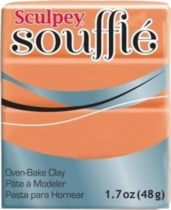 Sculpey Souffle Polimer Kil 48 gr. Balkabağı (Pumpkin) - Image 1
