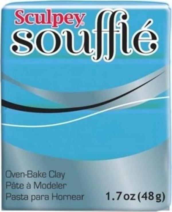 Sculpey Souffle Polimer Kil 48 gr. Robin's Egg - Image 1