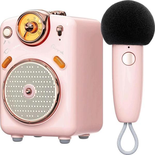 Divoom Fairy-OK Karaoke Mikrofonlu FM Radyolu Bluetooth Hoparlör	 - Image 1