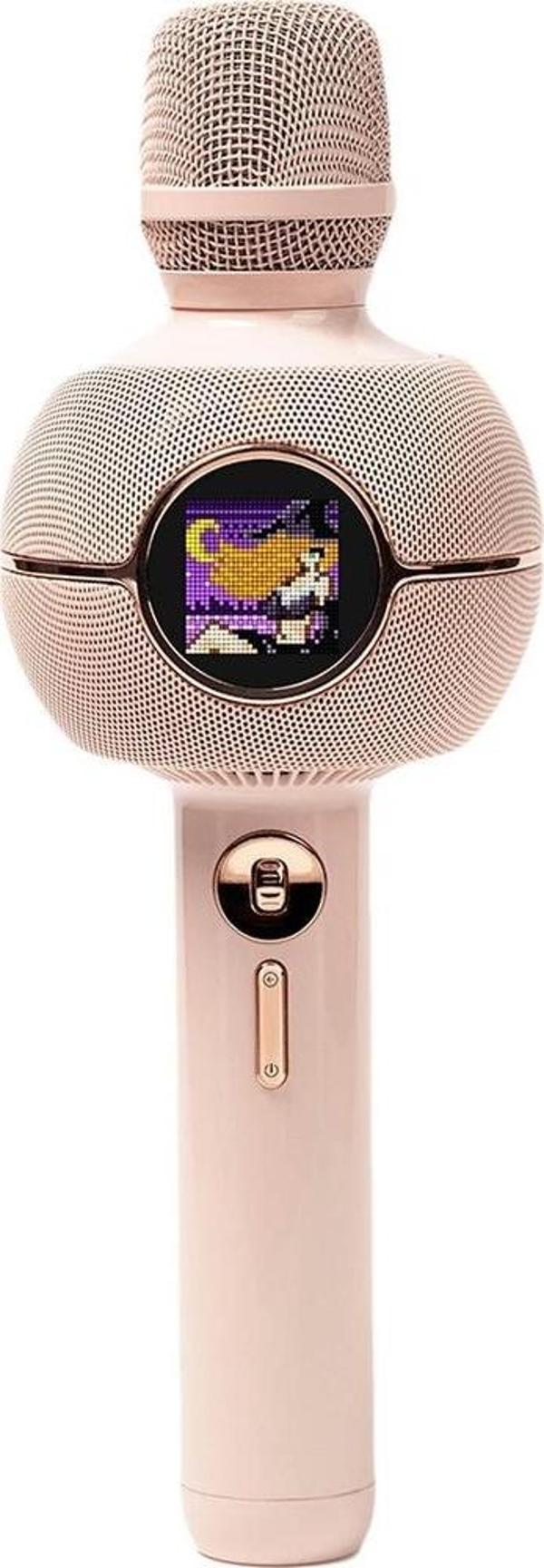 Divoom StarSpark Bluetooth Hoparlörlü Özelleştirilebilir Piksel Ekranlı Karaoke Mikrofon	 - Image 1