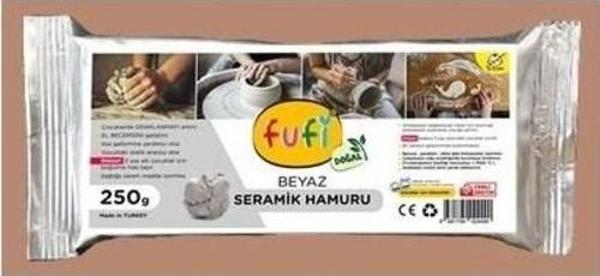 Fufi Seramik Hamuru Beyaz 250 gr - Image 1