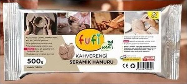 Fufi Seramik Hamuru Kahverengi 500 gr - Image 1
