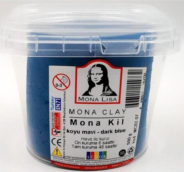Südor Mona Clay Modelleme Kili 500gr. Mavi - Image 1