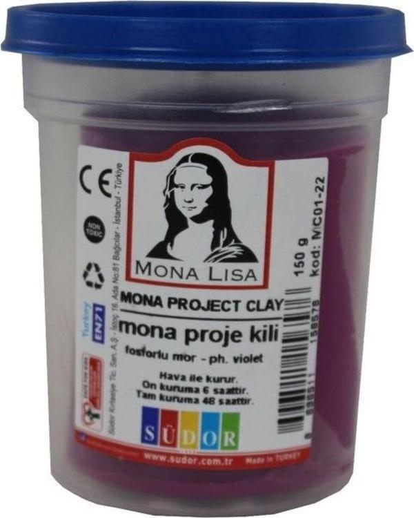 Südor Mona Lisa Mona Proje Kili 150 gr Fosforlu Mor - Image 1