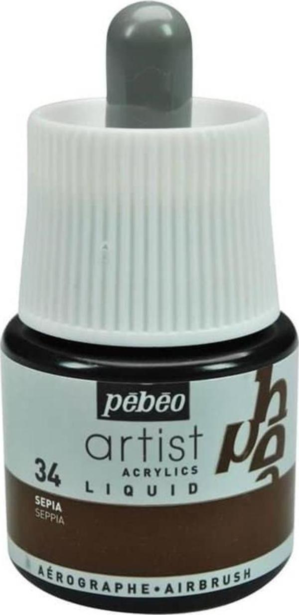 Pebeo Artist Akrilik Sıvı Mürekkep 45 ml Sepia - Image 1