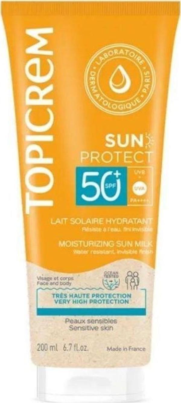 Topicrem Sun Protect Moisturizing Milk SPF50 200 ml - Image 1