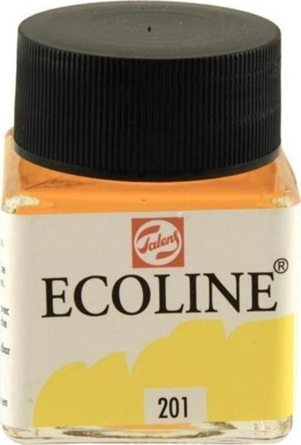 Talens Ecoline Sıvı Suluboya 30 ml. 201 Light Yellow - Image 1