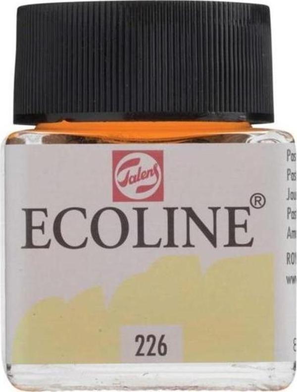 Talens Ecoline Sıvı Suluboya 30 ml. 226 Pastel Yellow - Image 1