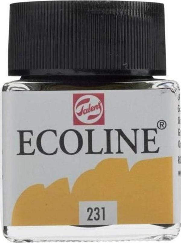 Talens Ecoline Sıvı Suluboya 30 ml. 231 Gold Ochre - Image 1