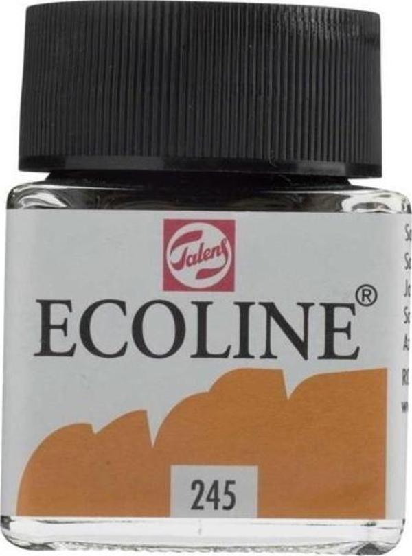 Talens Ecoline Sıvı Suluboya 30 ml. 245 Saffron Yellow - Image 1