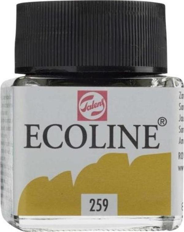 Talens Ecoline Sıvı Suluboya 30 ml. 259 Sand Yellow - Image 1