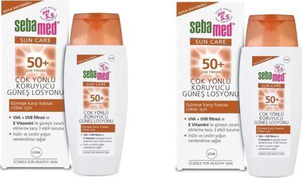 Sebamed Güneş Koruyucu Losyon 50+ Faktör 150ml x 2 ADET - Image 1