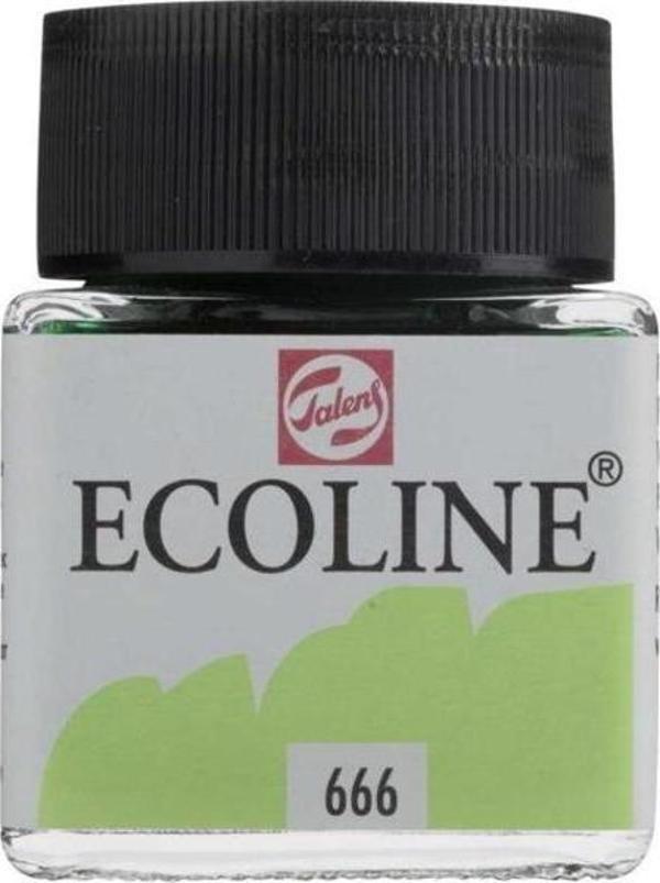Talens Ecoline Sıvı Suluboya 30 ml. 666 Pastel Green - Image 1