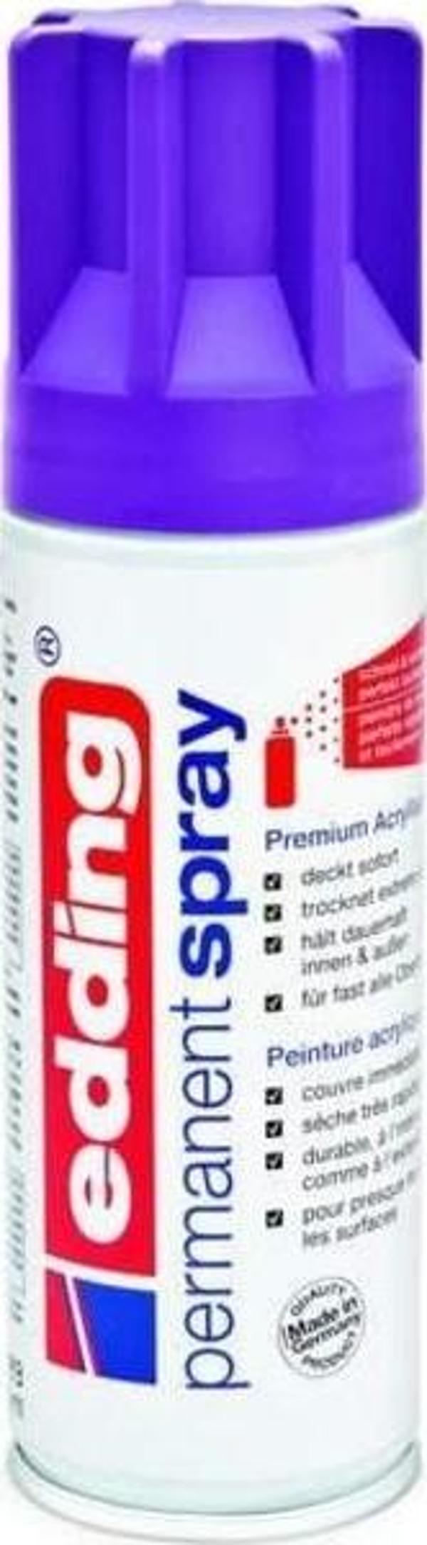 Edding Permanent Sprey Boya 200 ml. 910 BÖĞÜRTLEN - Image 1