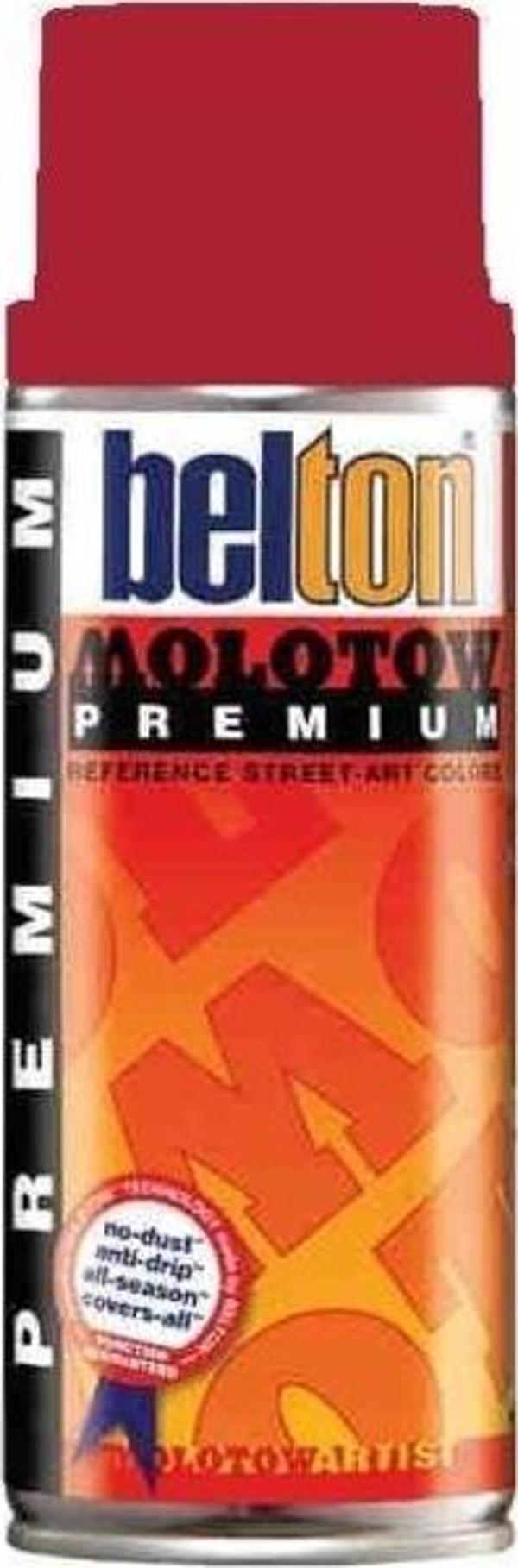 Molotow Belton Sprey Boya 400 ml. 018 Ruby Red - Image 1