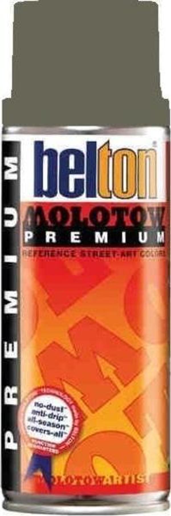 Molotow Belton Sprey Boya 400 ml. 211 Stone Grey Dark - Image 1