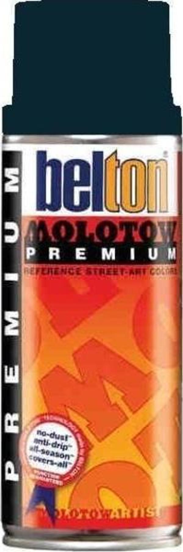 Molotow Belton Sprey Boya 400 ml. 214 Toast Signal Black - Image 1