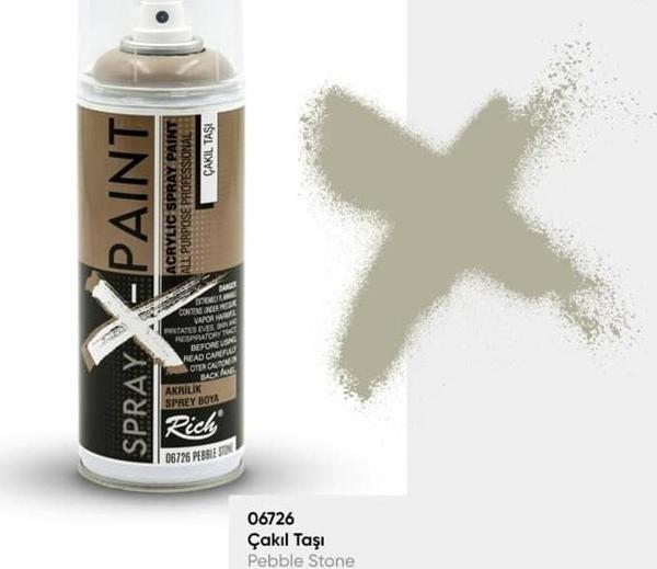 Rich Spray-X Paint Sprey Boya 400 ml ÇAKIL TAŞI - Image 1