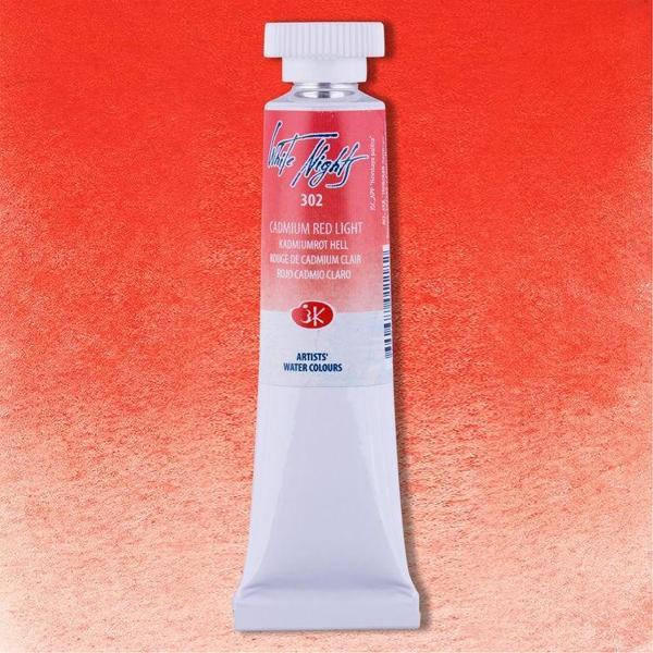 St. Petersburg White Nights Tüp Sulu Boya 10 ml. 302 Cadmium Red Light - Image 1