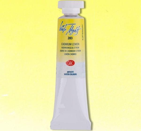 St. Petersburg White Nights Tüp Sulu Boya 10 ml. 203 Cadmium Lemon - Image 1