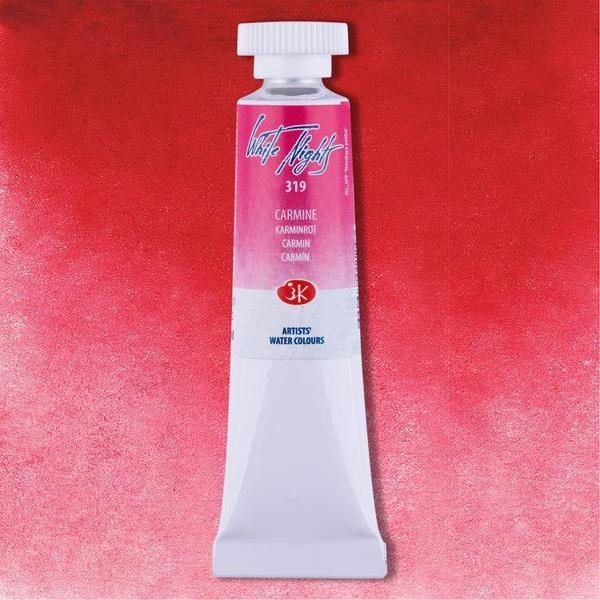 St. Petersburg White Nights Tüp Sulu Boya 10 ml. 319 Carmine (Hue) - Image 1