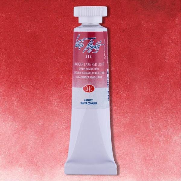 St. Petersburg White Nights Tüp Sulu Boya 10 ml. 313 Madder Lake Red Light - Image 1