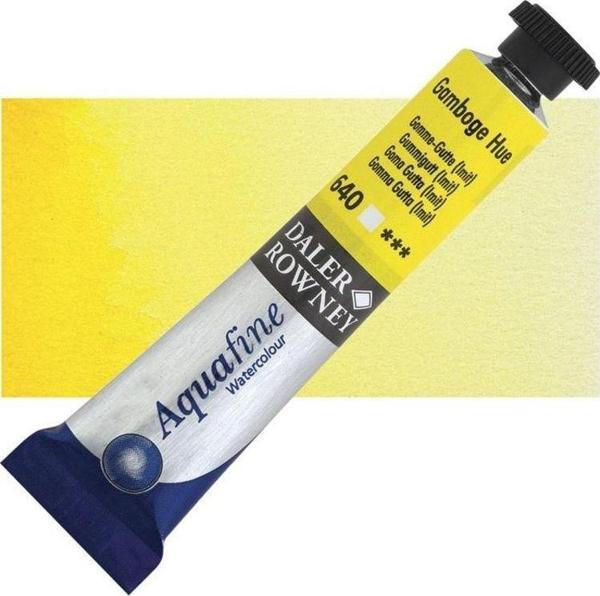 Daler Rowney Aquafine Tüp Suluboya 8 ml 640 GAMBOGE HUE - Image 1