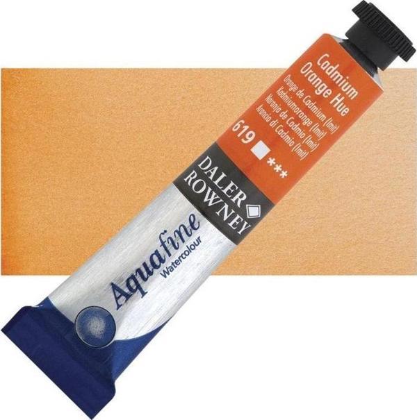 Daler Rowney Aquafine Tüp Suluboya 8 ml 619 CAD ORANGE HUE - Image 1