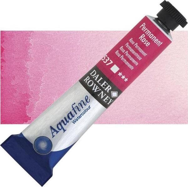 Daler Rowney Aquafine Tüp Suluboya 8 ml 537 PERMANENT ROSE - Image 1