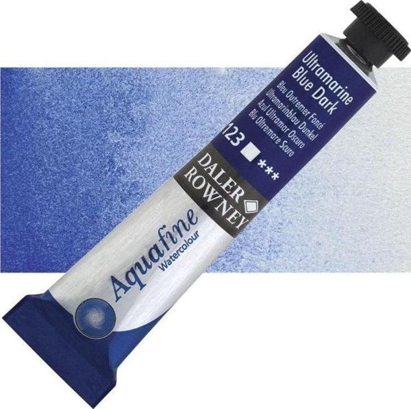 Daler Rowney Aquafine Tüp Suluboya 8 ml 123 ULTRAMARINE - Image 1