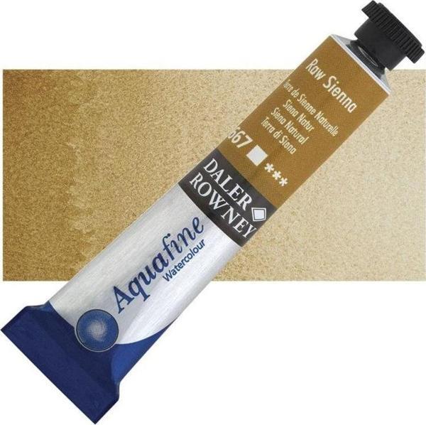 Daler Rowney Aquafine Tüp Suluboya 8 ml 667 RAW SIENNA - Image 1