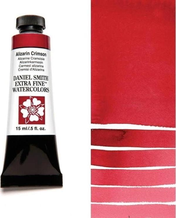 Daniel Smith Extra Fine Tüp Suluboya 15 ml Seri 1 Alizarin Crimson - Image 1