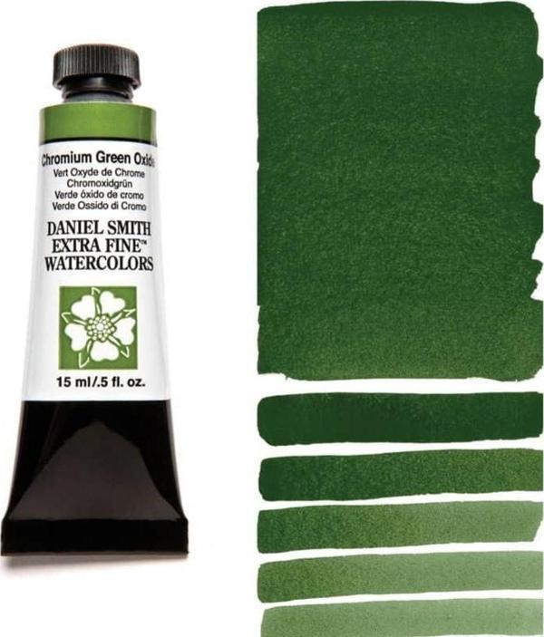Daniel Smith Extra Fine Tüp Suluboya 15 ml Seri 1 Chromium Green Oxide - Image 1