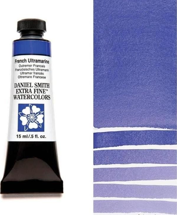Daniel Smith Extra Fine Tüp Suluboya 15 ml Seri 2 French Ultramarine - Image 1