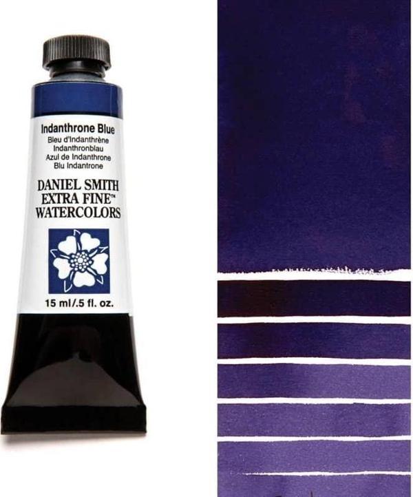 Daniel Smith Extra Fine Tüp Suluboya 15 ml Seri 2 Indanthrone Blue - Image 1