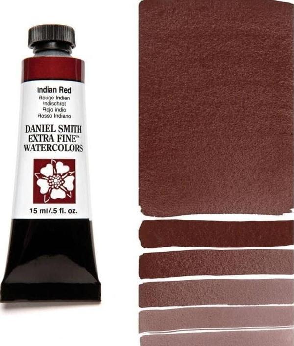 Daniel Smith Extra Fine Tüp Suluboya 15 ml Seri 1 Indian Red - Image 1
